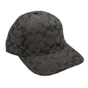 Coach Plaid Print Baseball Hat Cap, NWOT COACH® GB | Houndstooth Baseball Cap In Organic Cotton main image 2